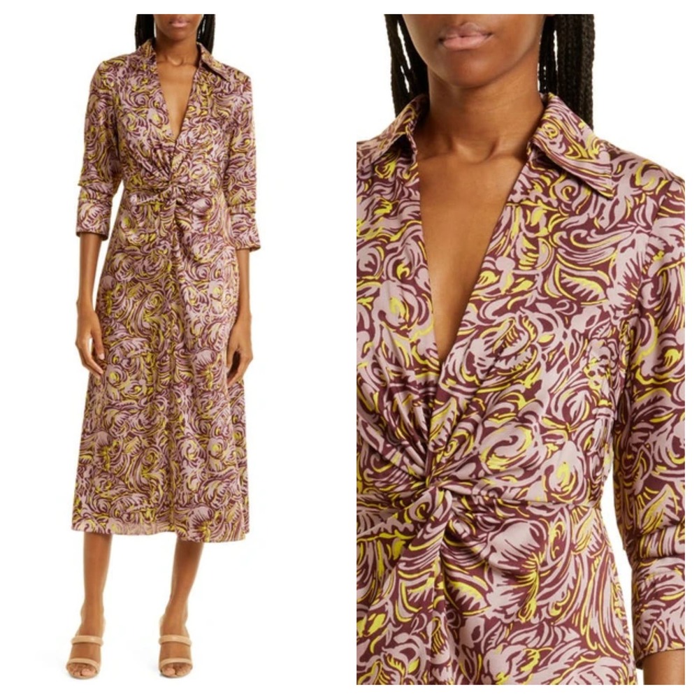 Cinq a Sept Dayna Dress in Desert Rose NWT size 4